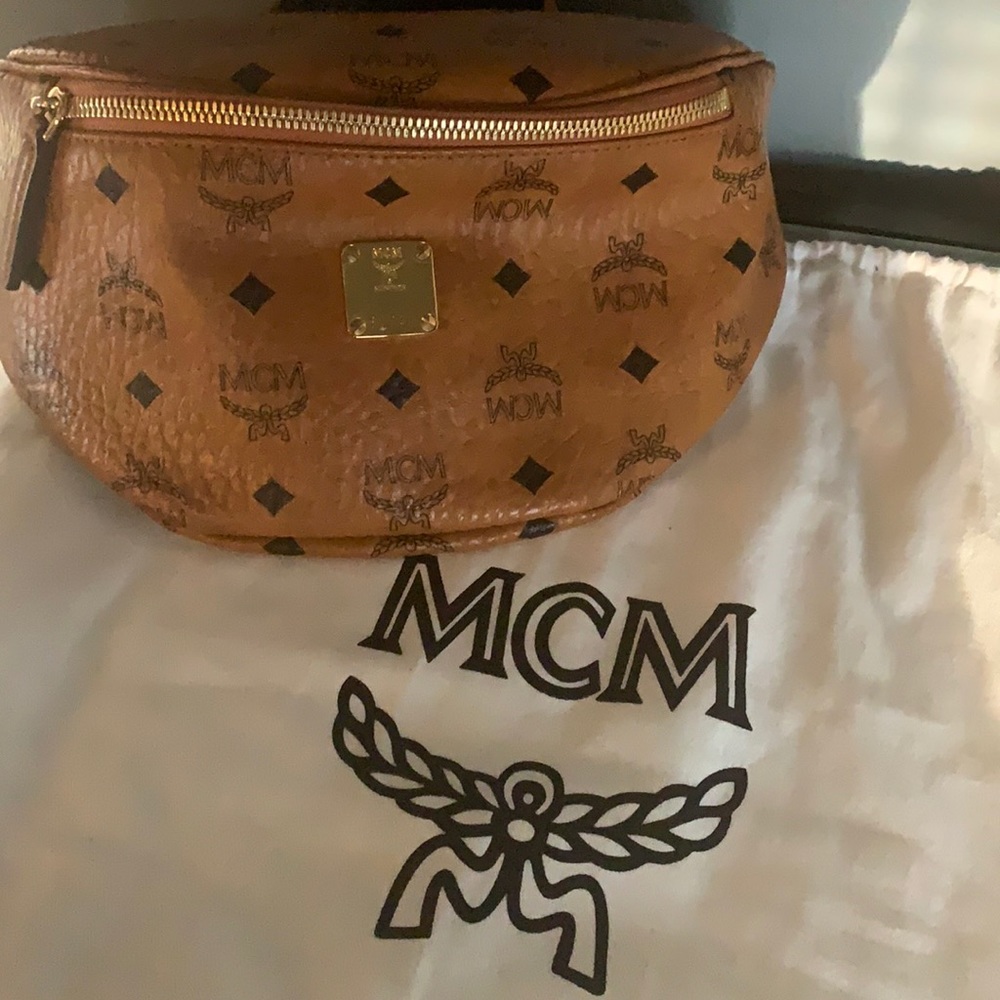 Mcm belt bag